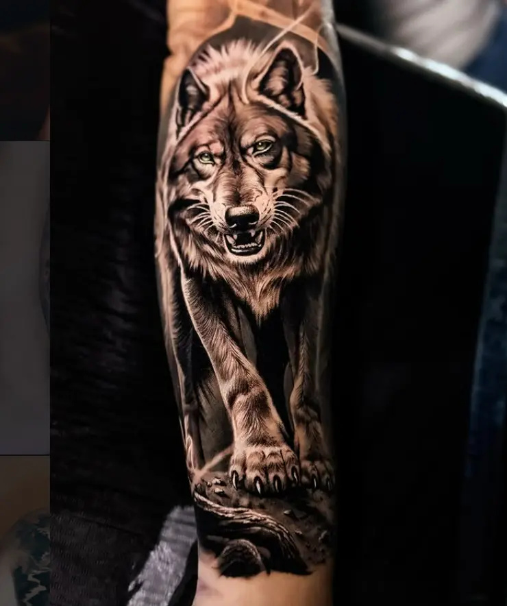 Tatuagem feita no estúdio Só Pela Arte Tattoo, Curitiba